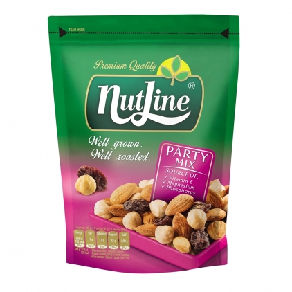 Pahare de unica folosinta, 200 ml, 100 bucati/set Mix Nutline alune de padure, migdale, stafide, 150 g