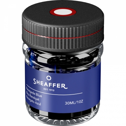 Stilou Conklin Stylograph Matte Polar White CT Calimara 30 ml Sheaffer Vintage Renegade Blue