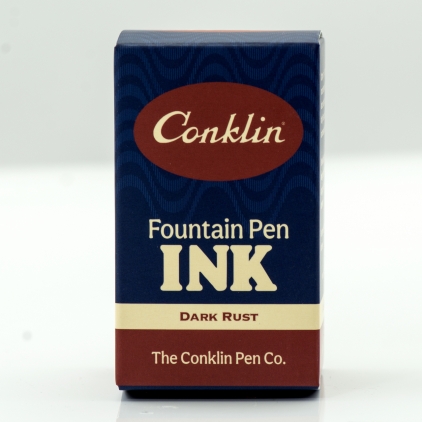 Set 8 Cartuse Large Size Proprietar Waterman Serenity Blue Lavabil Calimara 60 ml Conklin Classic Dark Rust