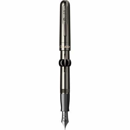 Stilou Scrikss 419 Powder GT Stilou Conklin Mark Twain Crescent Filler LE Gun Metal GMT