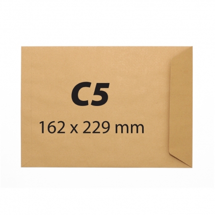 Plic C4, 229 x 324 mm, alb, banda silicon, 100 g/mp, 250 bucati/cutie Plic C5, 162 x 229 mm ,kraft, banda silicon, 90 g/mp, 25 bucati/set