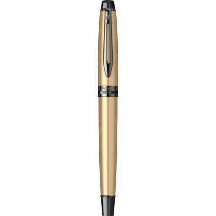 Calimara 30 ml Monteverde USA Noir Coal  Stilou Waterman Expert SE Metalic Gold Laquer TT