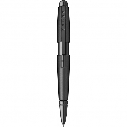 Roller cu gel, Pentel, Energel, 0.7 mm, plastic, rosu Roller Cross Edge Matte Black BT