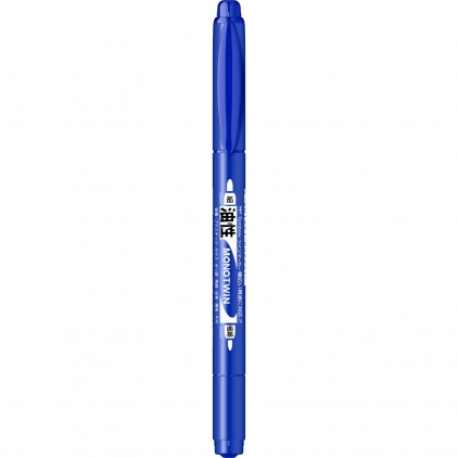 Marker permanent Edding 8400, pentru CD/DVD/BD, corp plastic, varf rotund, 0.75 mm, negru Marker Permanent Outline Fine Tip Tombow Mono Twin Blue