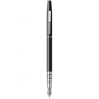 Stilou Slim 18k Nib Caran dAche Leman Red SRT Stilou 18k Nib Cross Spire Black Laquer CT