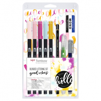 Set Standardgraph Combi Universal Set Caligrafie & Watercoloring Tombow Good Vibes Lettering