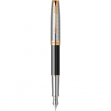 Calimara 20 ml Sailor Shikiori Harahara Stilou 18k Nib Parker Sonnet Royal Metal & Black GT