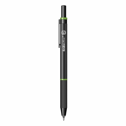 Creion Grafit Tombow MONO 100 Black B Creion Mecanic 0.7 Scrikss Twist Green Line BT