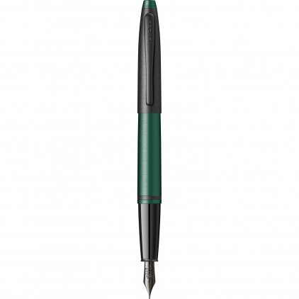 Mina 5th Element Giant Parker Purple - Fin Stilou Cross Calais Matte Green and Black BT