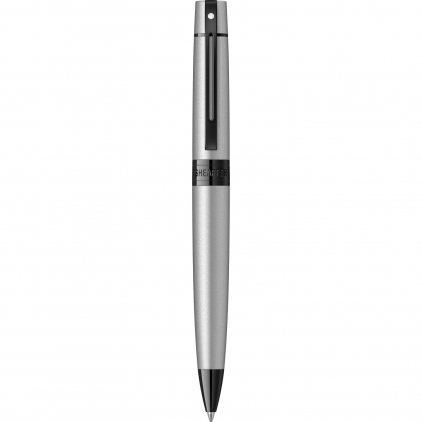 Pix cu gel cu mecanism WB, grip, 0.7 mm, albastru Pix Sheaffer 300 Matte Grey BT