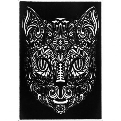 Plansa de Catifea pentru Colorat Acvila Contrast Velvet Zoo 9 Plansa de Catifea pentru Colorat Acvila Contrast Velvet Zoo 6