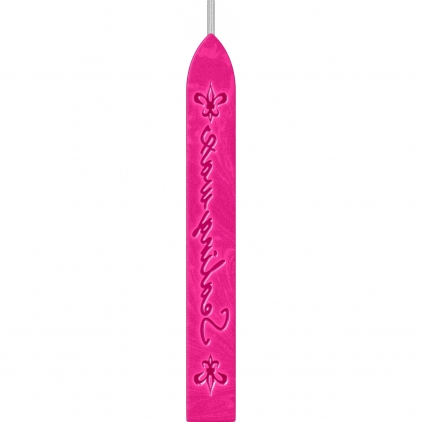 Ceara Sigiliu cu Fitil Standard Standardgraph Argintiu Ceara Sigiliu cu Fitil Neon Standardgraph Fuchsia