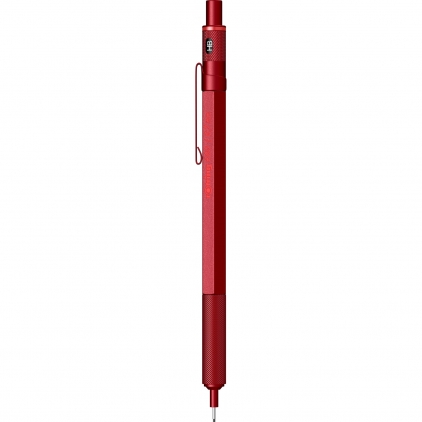 Mine creion mecanic Rotring, 1 mm , HB, 12 bucati/cutie Creion Mecanic 0.7 Rotring 600 Madder Red