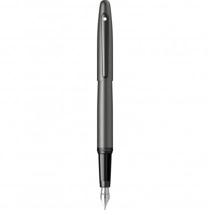 Stilou Parker IM Royal Standard Matte Blue CT Stilou Sheaffer VFM Matte Gun Metal Gray BT