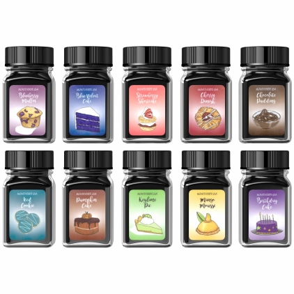 Stilou Cross Beverly Translucent Red CT Set 10 Calimara 30 ml Monteverde USA Sweet Life Assorted Colors