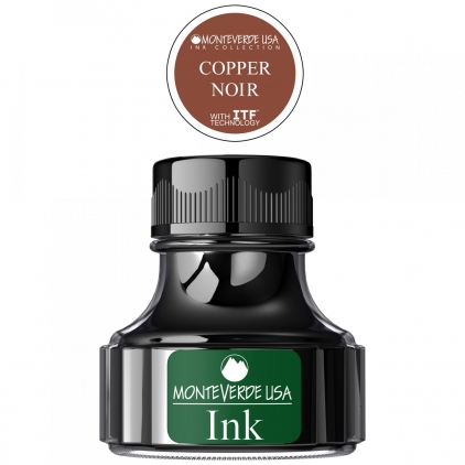 Kit Curatare si Reumplere Stilou Sailor Maintenance Calimara 90 ml Monteverde USA Noir Copper
