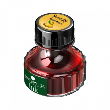 Stilou 18k Nib Caran Dache Leman SE Vert De Gris SRT Calimara 90 ml Monteverde USA Sweet Life Mango Mousse 