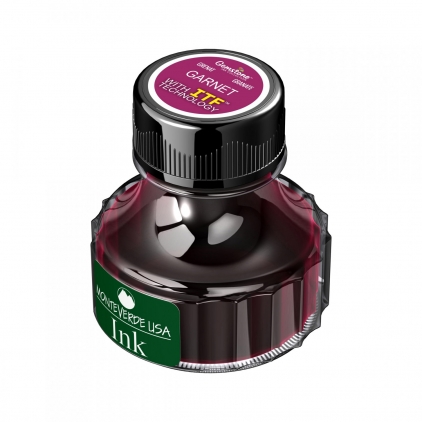 Stilou 18k Nib Caran dAche Varius China Black GT Calimara 90 ml Monteverde USA Gemstone Garnet
