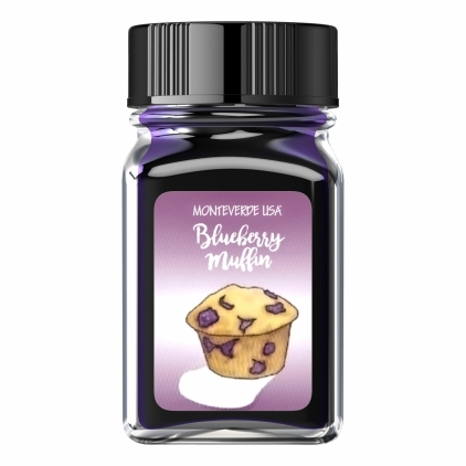 Stilou Sheaffer 100 Glossy Black NT Calimara 30 ml Monteverde USA Sweet Life Blueberry Muffin