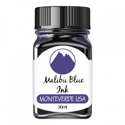 Stilou Waterman Expert Essential Stainless Steel  CT Calimara 30 ml Monteverde USA Core Malibu Blue