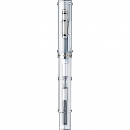 Stilou Platinum Preppy Red 0.3 F Stilou Monteverde USA Laguna Clear CT