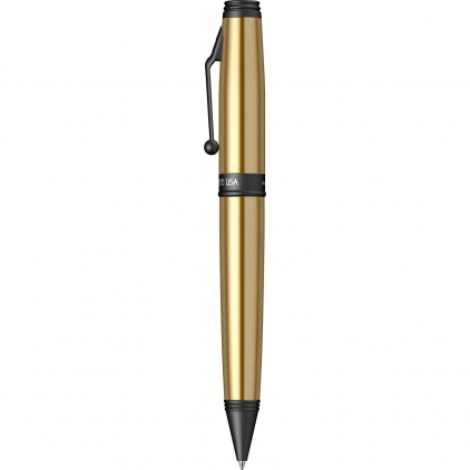 Pix Waterman Allure Matte Black CT Pix Monteverde USA Invincia Solid Brass BT