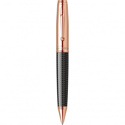 Pix Conklin All American Raven Black GMT Pix Monteverde USA Invincia Rose Gold Carbon Fiber PGT