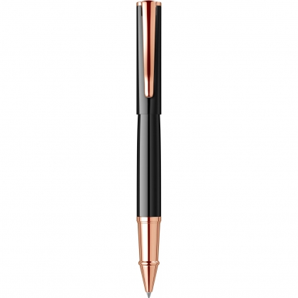 Roller cu gel Pilot Frixion Ball, fara mecanism, 0.7 mm, albastru Roller Monteverde USA Impressa Black PGT