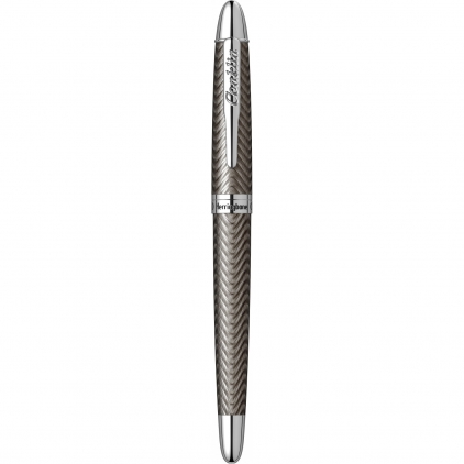 Stilou Caran dAche Ecridor LE Avenue PDT Stilou Conklin Herringbone Gun Metal CT