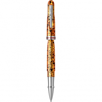 Roller Sheaffer Legacy Chevron Chrome CT Roller Conklin Empire Amber CT