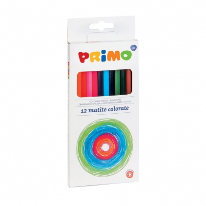 Canvas Main Paper, 20x25 cm, 280gr/mp, tematica pirat Creioane colorate Morocolor Primo, 12 culori/cutie