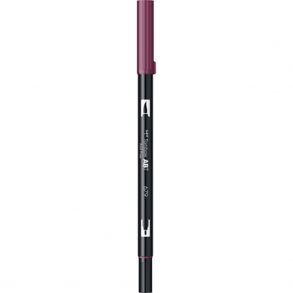 Marker Permanent Bullet Sharpie Metallic Ruby Marker Dual Brush Watercoloring Tombow ABT 679 Dark Plum