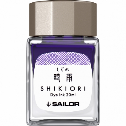 Stilou Sailor Tuzu Adjust Crystal Sky 0.3 F Nib Calimara 20 ml Sailor Shikiori Winter Shigure Purple