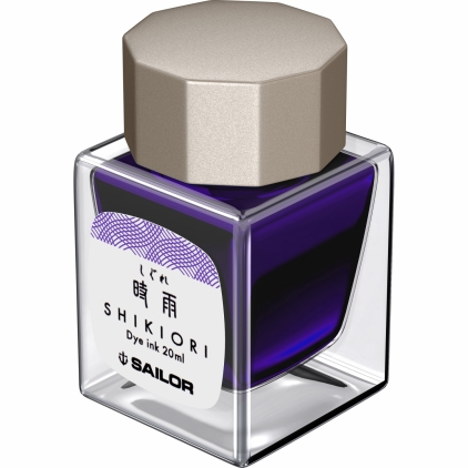 Stilou Sailor Tuzu Adjust Crystal Sky 0.3 F Nib Calimara 20 ml Sailor Shikiori Winter Shigure Purple