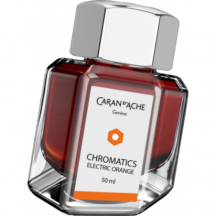 Stilou Regular Size 21k Nib Sailor Professional Gear SE Spring Sky GT Calimara 50 ml Caran dAche Chromatics Electric Orange
