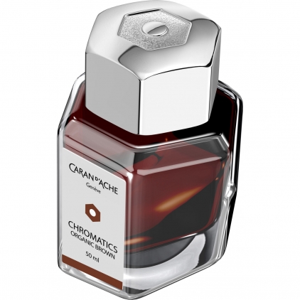 Stilou Waterman Expert Essential Stainless Steel  CT Calimara 50 ml Caran dAche Chromatics Organic Brown