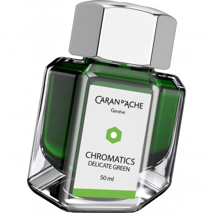 Stilou Waterman Expert Essential Stainless Steel  CT Calimara 50 ml Caran dAche Chromatics Delicate Green