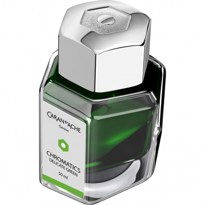Stilou Waterman Expert Essential Stainless Steel  CT Calimara 50 ml Caran dAche Chromatics Delicate Green