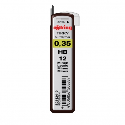 Creion Mecanic 0.7 Caran dAche Ecridor Retro PDT Mina Creion Mecanic Rotring Tikky 0.35 HB - Etui 12 Buc