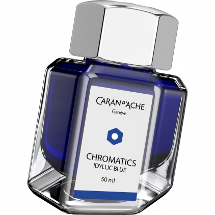 Stilou Scrikss 419 White GT Calimara 50 ml Caran dAche Chromatics Idylic Blue