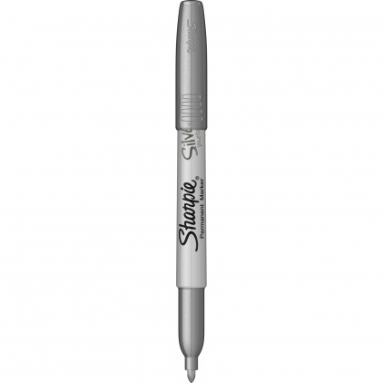 Marker Permanent Bullet Sharpie Metallic Silver