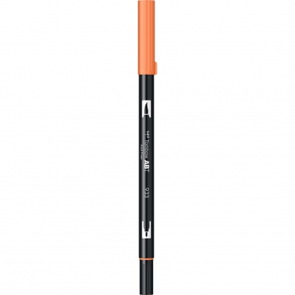 Marker Creativ Brush Sharpie Creative Acrylic Paint Water Based Lake Green Marker Dual Brush Watercoloring Tombow ABT 933 Orange