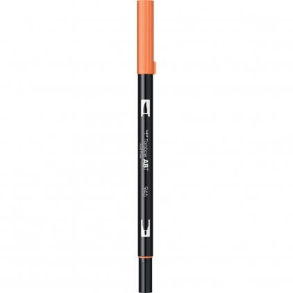 Varfuri rezerva Edding pentru marker 750, 10 bucati/set Marker Dual Brush Watercoloring Tombow ABT 946 Gold Ochre