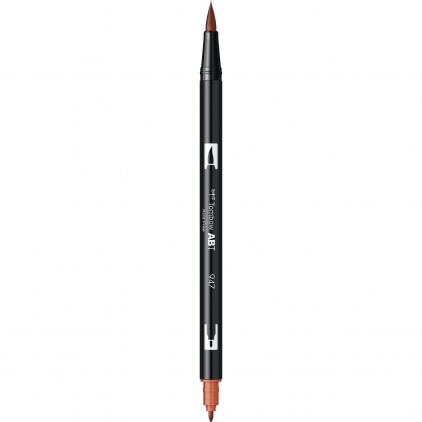 Marker Creativ Brush Sharpie Creative Acrylic Paint Water Based Yellow Marker Dual Brush Watercoloring Tombow ABT 947 Burnt Sienna