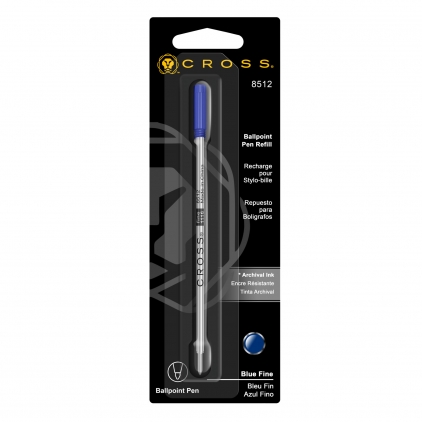 Pix Monteverde USA Invincia Deluxe Chrome Carbon Fiber CT Mina Pix Slim Fillet Cross Blue - Fin