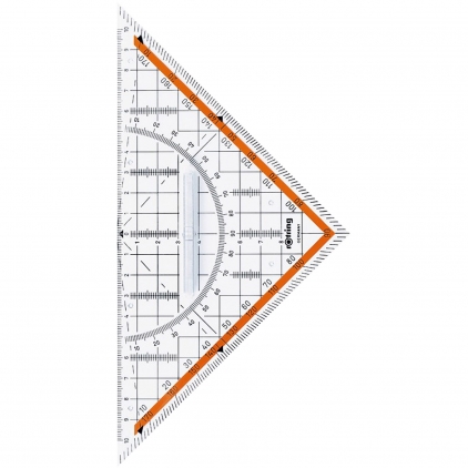 Echer 45° Aristo Geo College 14/20 cm Echer 45° Rotring Geometry 20/23 cm cu Raportor si Maner