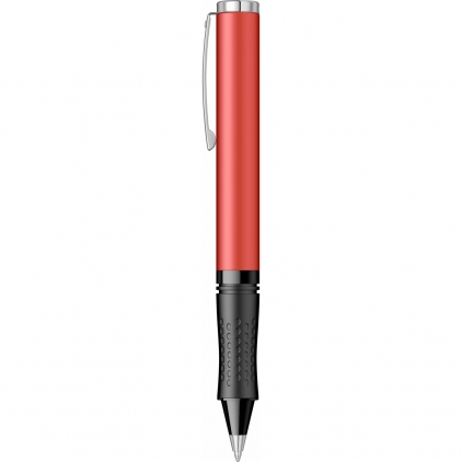 Pix cu mecanism Zebra Sarasa Clip Vintage, varf 0.5 mm, scriere albastru Pix Sheaffer Award Matte Red CT