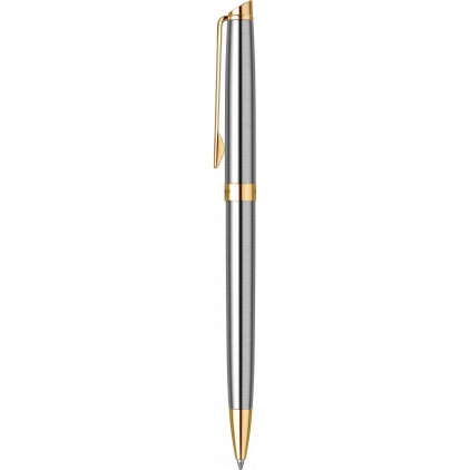 Pix Cross Click Tuxedo Satin Metallic Blue BT Pix Waterman Hemisphere Essential Stainless Steel GT