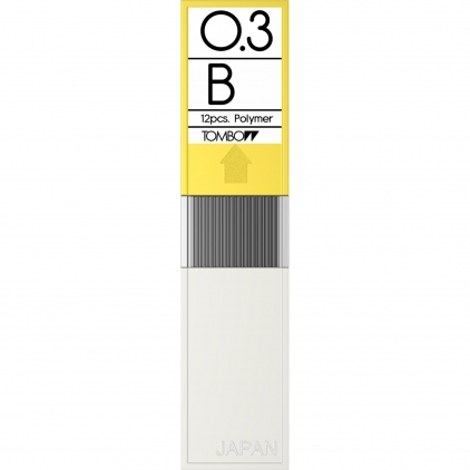Mina Creion Mecanic Tombow 0,3 B - Etui 12 Buc