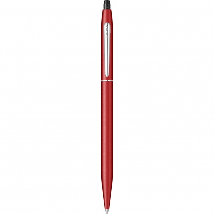 Pix Sheaffer VFM Glossy Light Gray GT Pix Cross Click Crimson CT